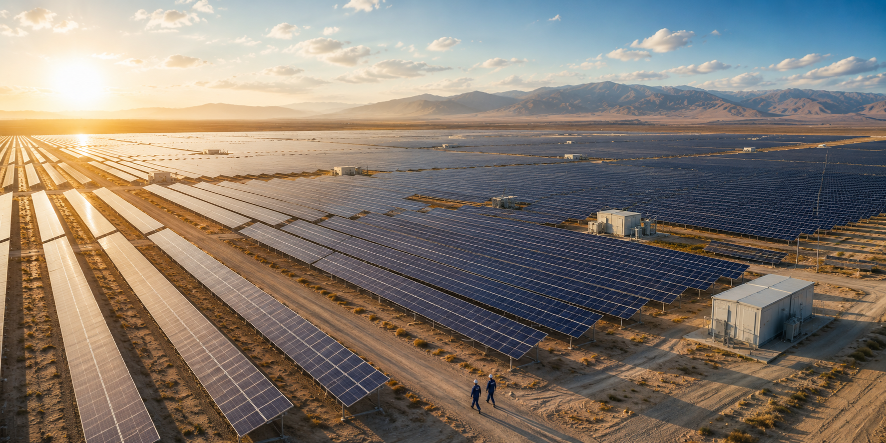 Industrial Solar Power Plant